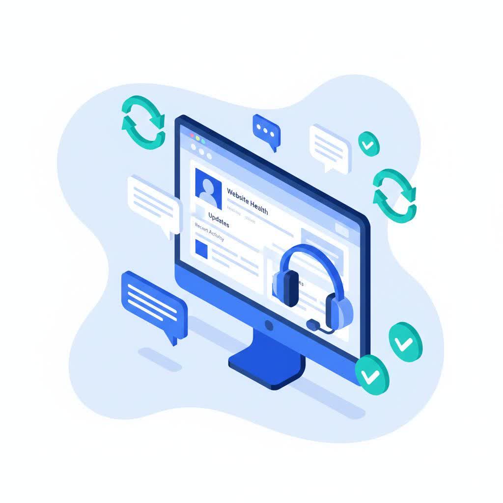خدمات پشتیبانی سایت